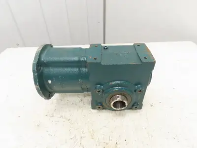 Dodge Tigear 2 23A30H14 Worm Gearbox 30:1 Reducer 1.4HP 58RPM Hollow Shaft 140TC