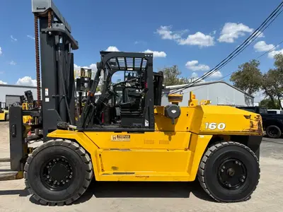 Used KOMATSU FD160E-8 Internal Combustion Forklifts: Pneumatic Tire Texas US | 4K Lift Co #1543450