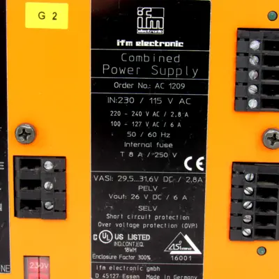USED IFM ELECTRONIC AC 1209