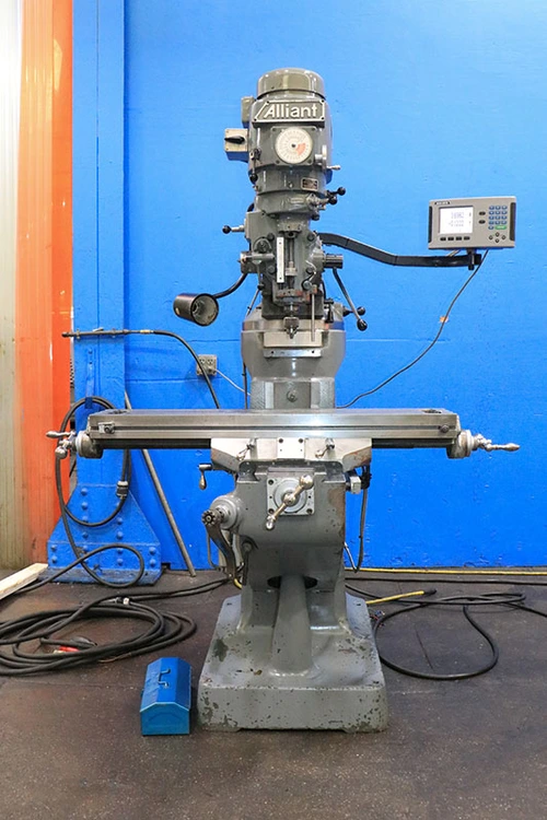 Used 2003 Alliant 42VC Vertical Mills New Jersey US | Machinery Values #302451
