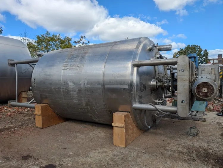 Used FELDMEIER 3000 Gallon Double Motion Stainless Steel Tanks New Jersey US | Perry Equipment #1275043