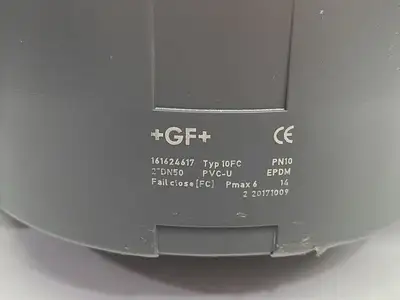 USED GEORG FISCHER DIASTAR TEN DIAPHRAGM VALVE 198151699