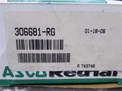 ASCO 306681-RG Solenoid Valve Rebuild Kit New NIB