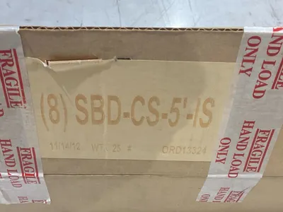 SBD-CS-5'-IS | Legrand  Wiremold Raceway Base Cover 5' x 67mm x 49mm BOX OF 7 - New Other