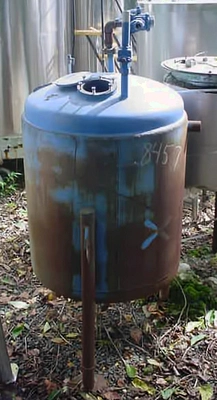 USED 125 GALLON JACKETED CLOSED RECIEVER 125 GALLON