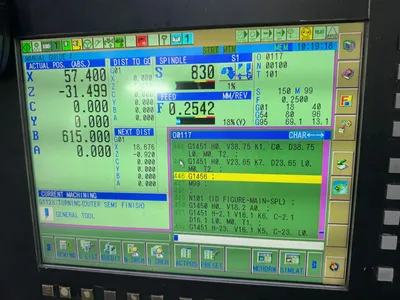 GILDEMEISTER CTX 320 LINEAR V6 CNC Machines | Bowland Trading Ltd (10)