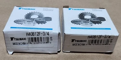 NEW Tsubaki H40B12F-3/4
