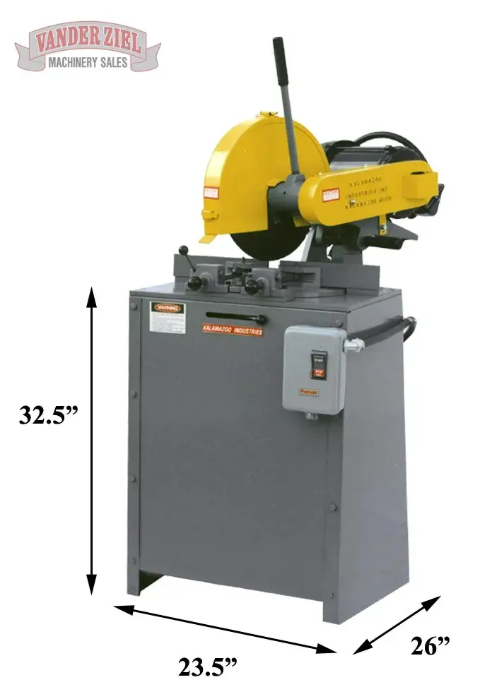 New | in-Stock KALAMAZOO INDUSTRIES KM14 Circular Cold Saws Michigan US | Vander Ziel Machinery Sales #480234