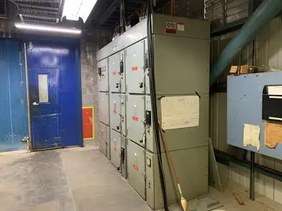 Medium Voltage Switchgear, 1200 Bus Amps, 4160 Bus Volts