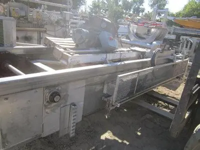 Dumper, Drum, S/st, 24" Dia, Hydraulic, 5 HP, 12' high #S738635