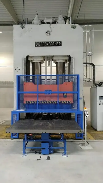 Used 2008 DIEFFENBACHER PHP 800 Hydraulic Presses CZ | Amaron s.r.o. #1327852