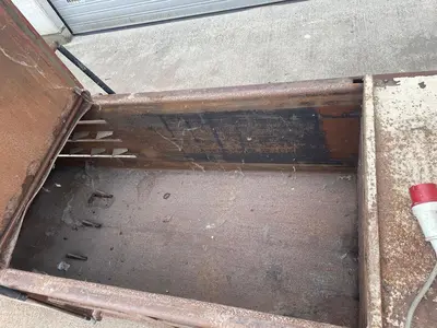USED MECAMAT SCRAP BALLING PRESS