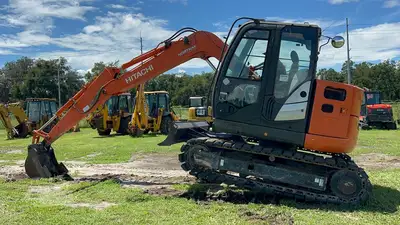 Used 2015 HITACHI ZX75US Crawler Excavators - Mini Florida US | Intrac Machinery #1568774