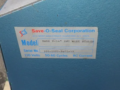 Used SAVEOSEAL CORPORATION MARK V14 Sealers Ohio US | HGR 24 #750792