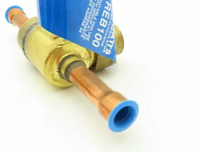 Watts REB100  Brass HVAC Ball Valve 1/2" Copper Line  500 PSI  LOT OF 2