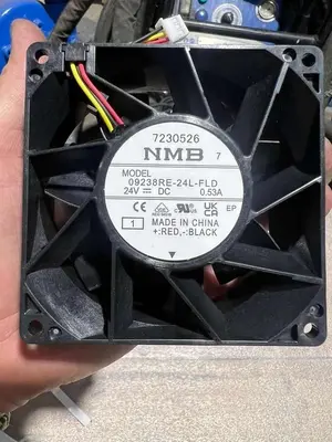 NEW OPEN BOX NMB 09238RE-24L-FLD DC24V 0.53A 9238 Cooling Fan STK L815CC