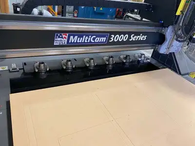 2016 MULTICAM 3-103-R Used 3 Axis CNC Routers | PlastiMach Corp (3)