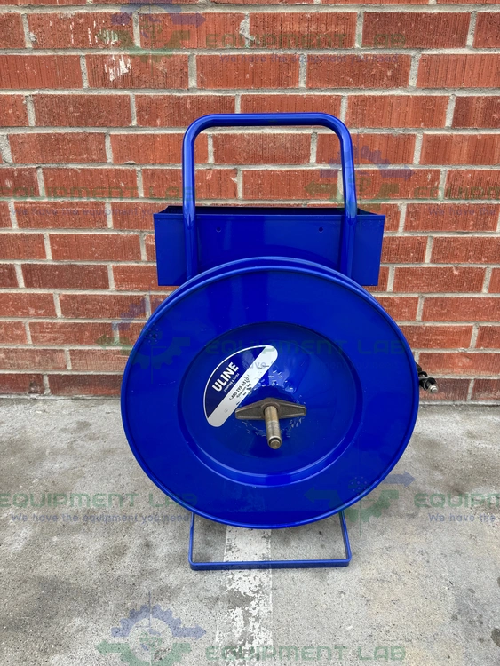 Used ULINE H-39 INDUSTRIAL STRAPPING CART FITS CORE SIZES 16 X 3" AND 16 X 6" Shipping Supplies California US | Equipment Lab #488710