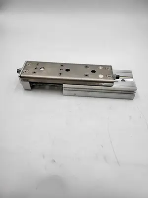 Used SMC SMC MXQ0A-75ZG3 PNEUMATIC CYLINDER AIR SLIDE TABLE Pneumatic Cylinders | ND Industrial Surplus #1215852