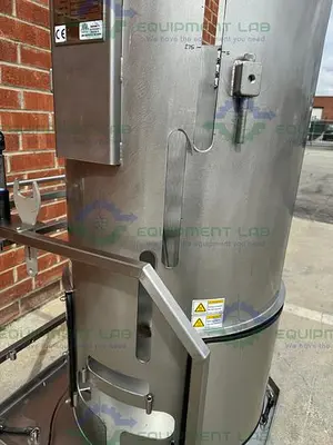 USED HYCLONE STAINLESS STEEL SINGLE USE 250 LITER BIOREACTOR W/ 1/4 HP MOTOR