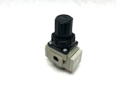 Used SMC Modular Pneumatic Regulator AR Series Air Pressure Regulators Michigan US | Maverick Industrial Sales #1398689