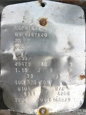 SPC9301  Mill 25 hp Waukesha colloid mill model MS, Stainless Steel