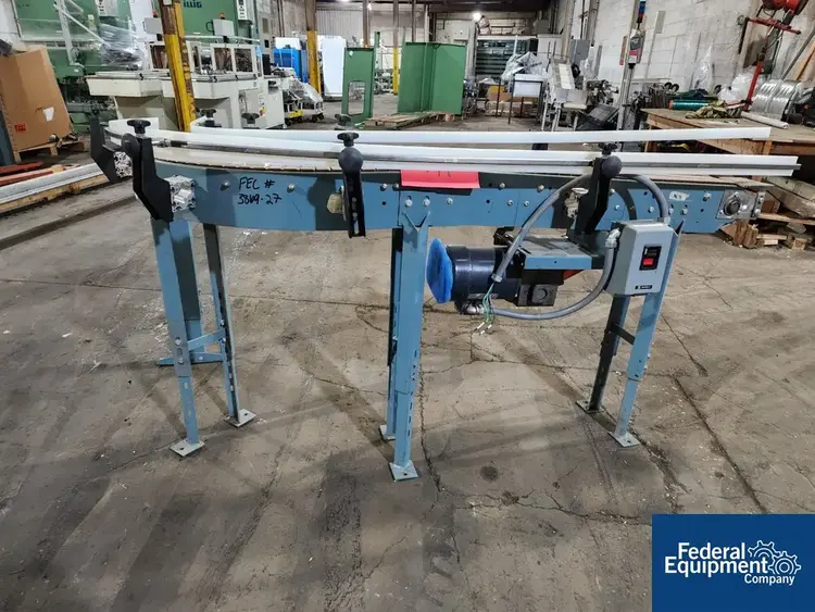 Used NEDCO 4" Nedco Conveyor Technology 90 Degree Carton Transfer Conveyor Belt Conveyors Ohio US | Federal Equipment Company #127366