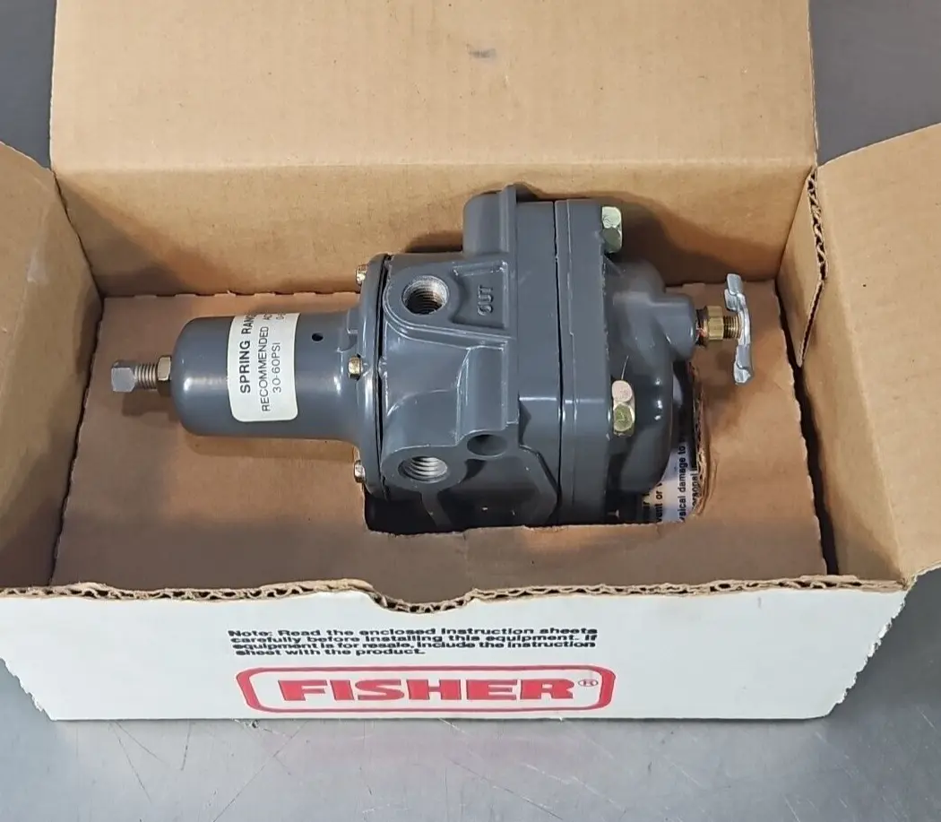 Fisher 67AFR Pressure Regulator 30-60 PSI / 0-60 PSI Loc6C13