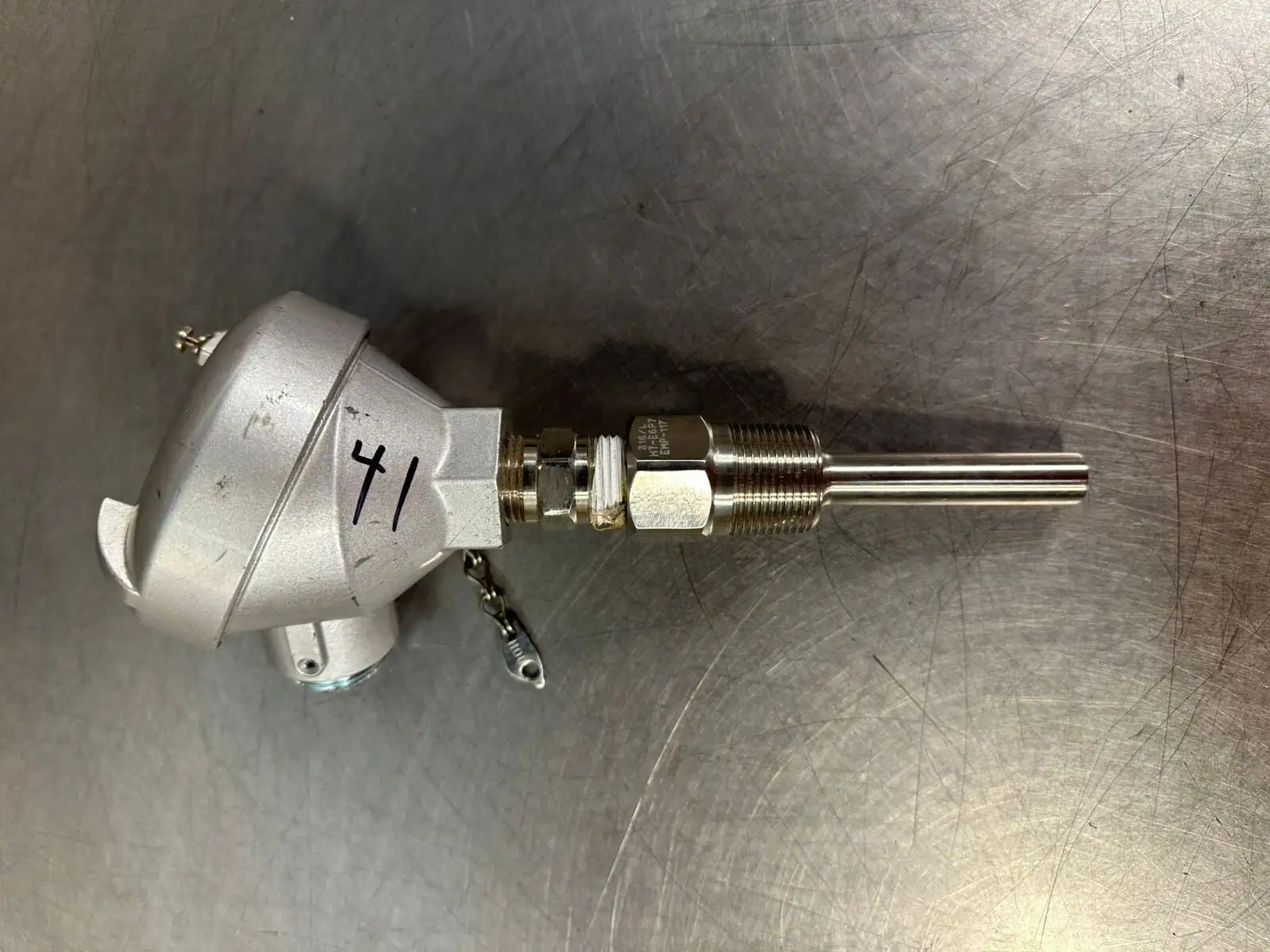Standard RTD Thermowell Assembly w/ 316/L HT-E6P7 EMP-117 (2.3.1)