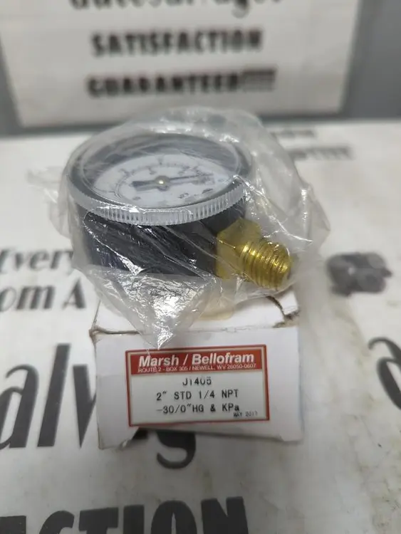 New | in-Stock MARSH J1405 Universal Pressure Meters Ohio US | Surplus Asset Holdings #1245443