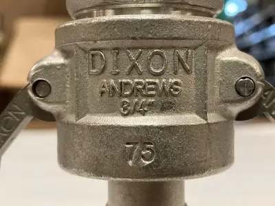 New | in-Stock DIXON VALVE & COUPLING A-75 Conveyor Parts | Surplus Asset Holdings #1217425