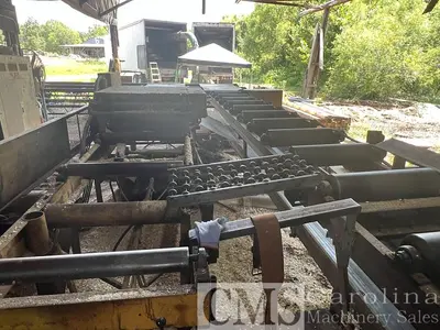 USED EDMISTON COMPLETE SAWMILL - DEBARKER, EDGER, CHIPPER