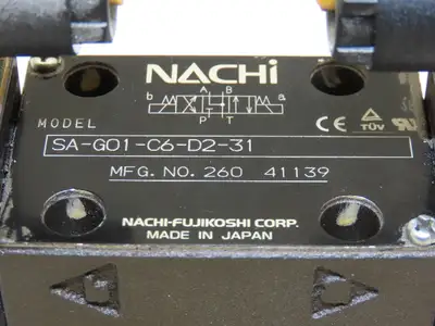 Nachi Hydraulic Directional Control Solenoid Valve 24VDC