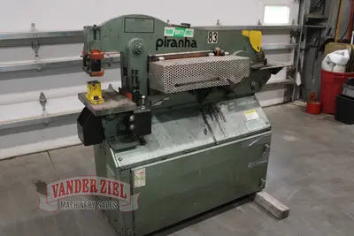 Used PIRANHA P-50 Ironworkers Michigan US | Vander Ziel Machinery Sales #483964