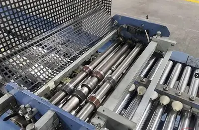 USED HERZOG & HEYMANN REGISTRATION TABLE W/ PLOW FOLD & PERF/SCORE/SLIT