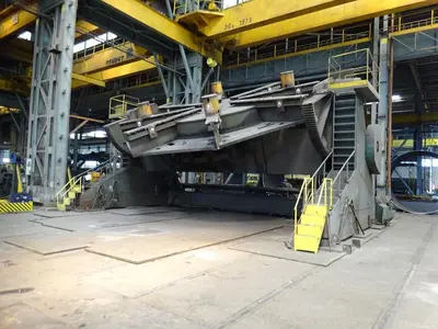 USED UNIQUE READCO 300 TON WELDING POSITIONER