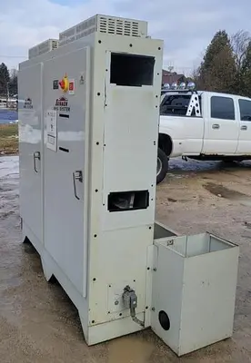 Large 78'' x 19.5'' x 83'' T Twin Door Steel Electrical Control Safety Enclosure