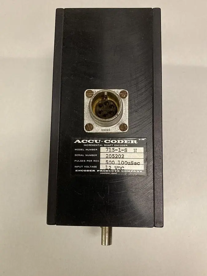 USED ACCU CODER 715-1-S N