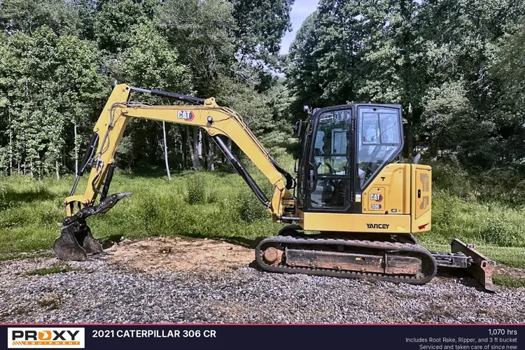 Used 2021 CATERPILLAR 306 CR Crawler Excavators - Mini Georgia US | Proxy Equipment #1377996
