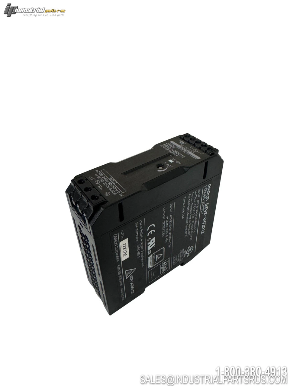 Used OMRON S8VK-G03012 Power Supplies Kentucky US | Industrial Parts R Us Inc. #1295630