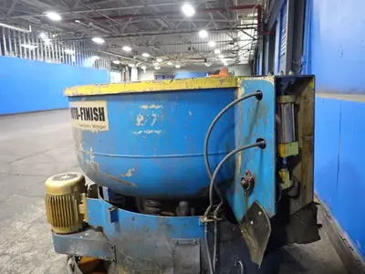 Roto Finish 60" Spiratron/vibratory Finihsing Bowl