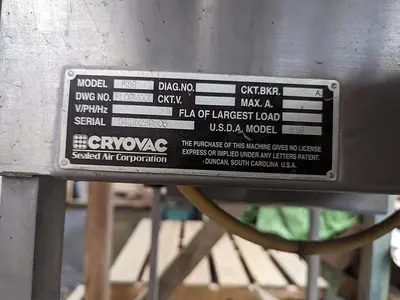 USED CRYOVAC 8189