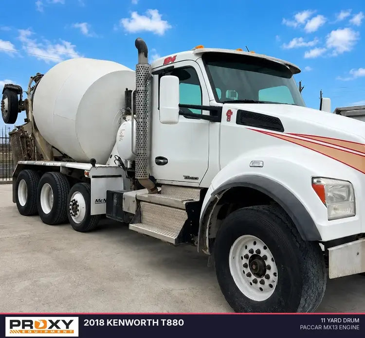 Used 2018 KENWORTH T880 Concrete Mixer Trucks Arizona US | Proxy Equipment #1388722
