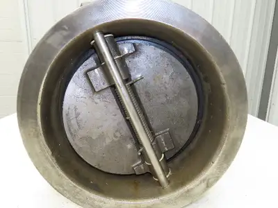 Crane G15 CMF Duo Chek II Stainless 10" Wafer Check Valve 275 PSI Class 150