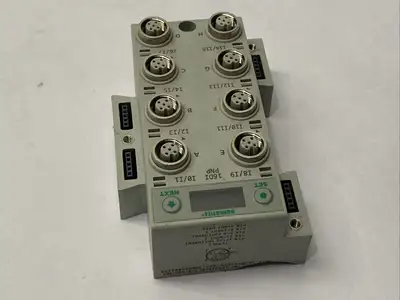 USED NUMATICS DIGITAL I/O MODULE 16X PNP INPUT 5-PIN M12 PORTS