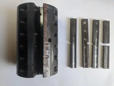 KN400 SHELIX Carbide Inserts Grade A (10 inserts)