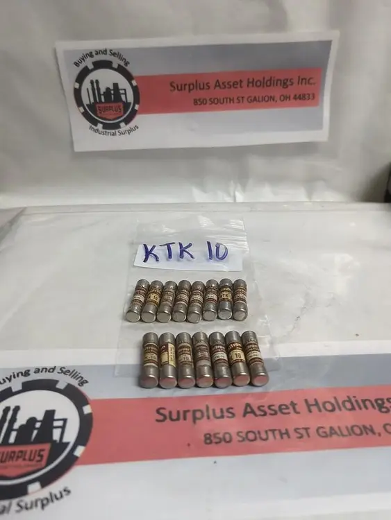 Used COOPER BUSSMANN KTK15 Miscellaneous Equipment (Electrical & Power) | Surplus Asset Holdings #1199638