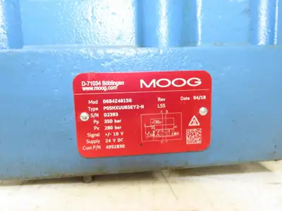 Used MOOG _UNKNOWN_ Valves/Fittings Indiana US | Arrow Industrial #1408492