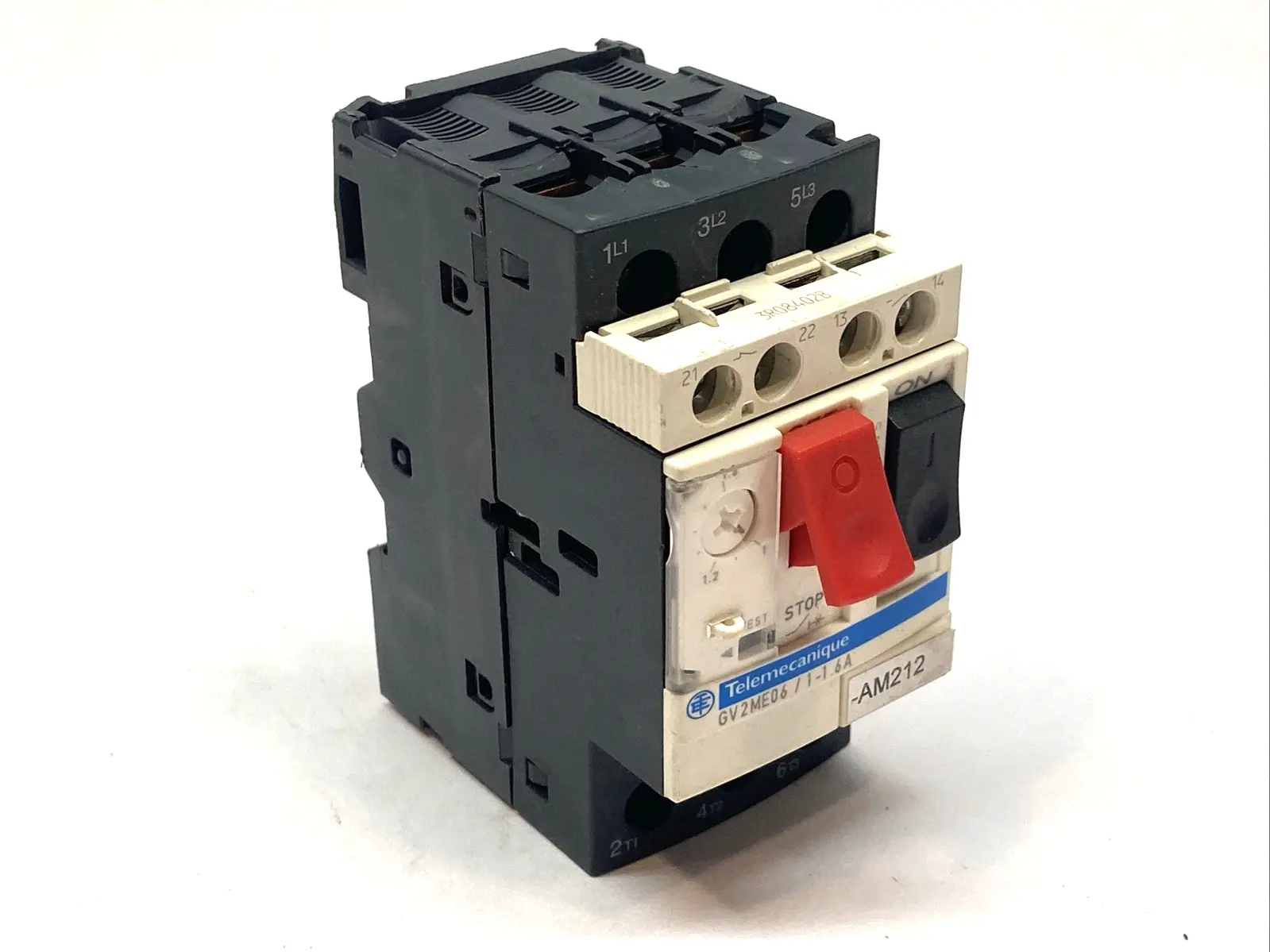 Used Telemecanique Motor Circuit Breaker 1-1.6A 690VAC Circuit Breakers Michigan US | Maverick Industrial Sales #1398811