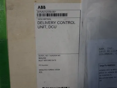 USED ABB 3HNA012056001
